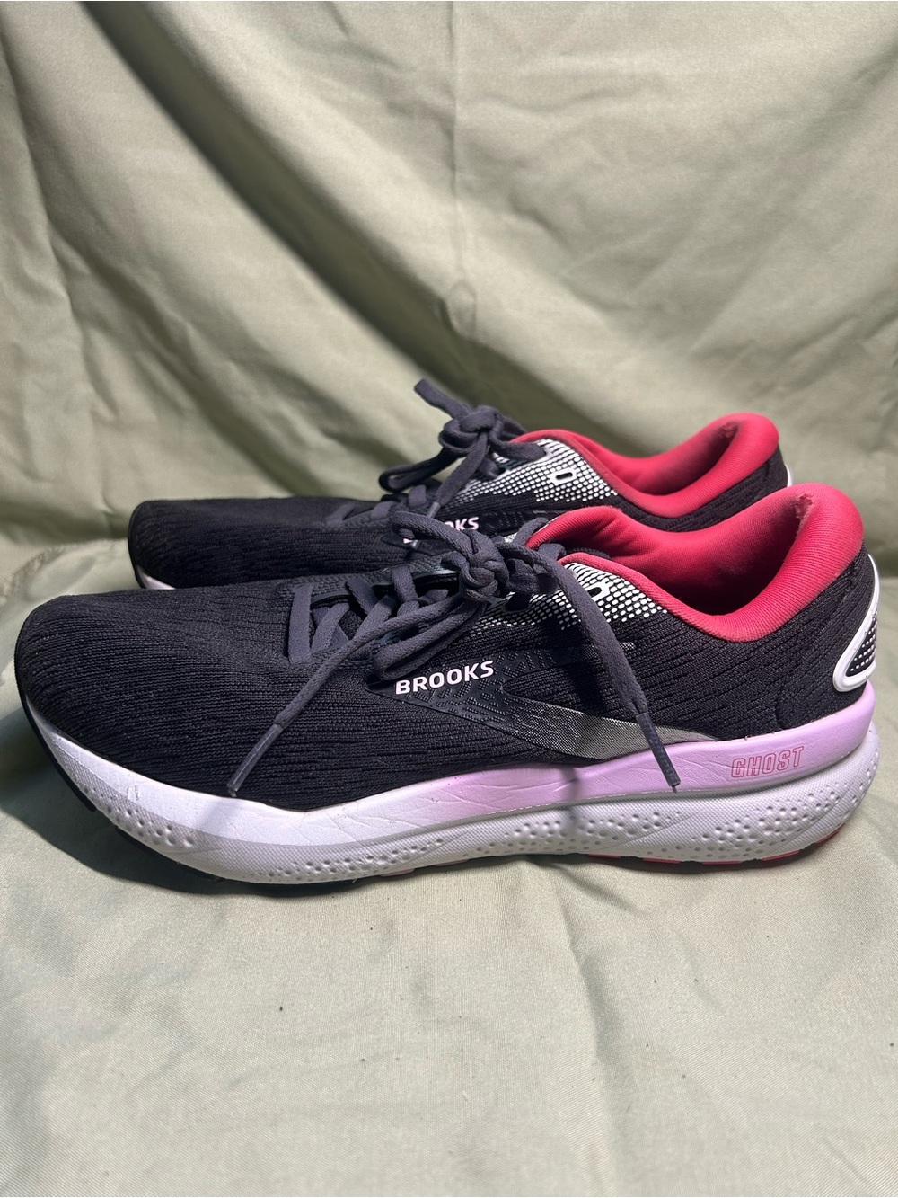 Brooks Ghost 16 Shoes Womens Size 7.5 Running Cushioned Sneakers
